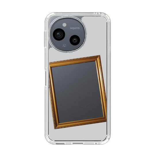 スリムプロテクションケース［ Photo Frame - Light Gray ］