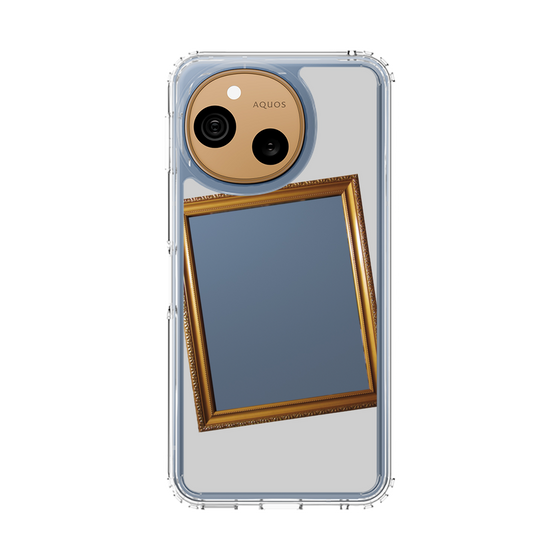 スリムプロテクションケース［ Photo Frame - Light Gray ］