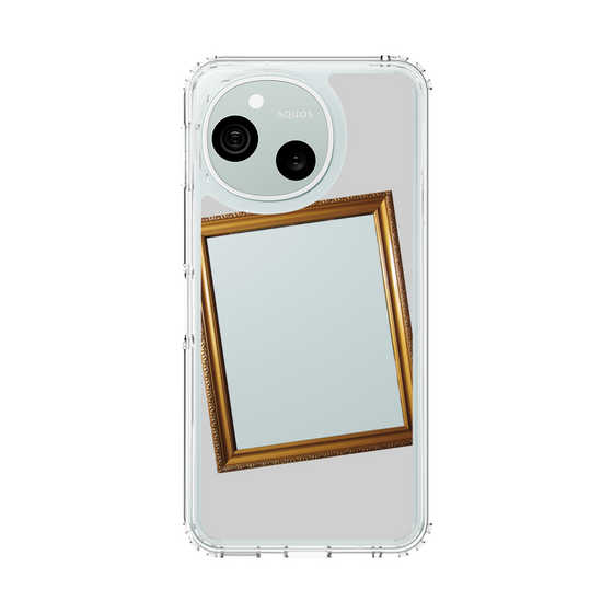 スリムプロテクションケース［ Photo Frame - Light Gray ］