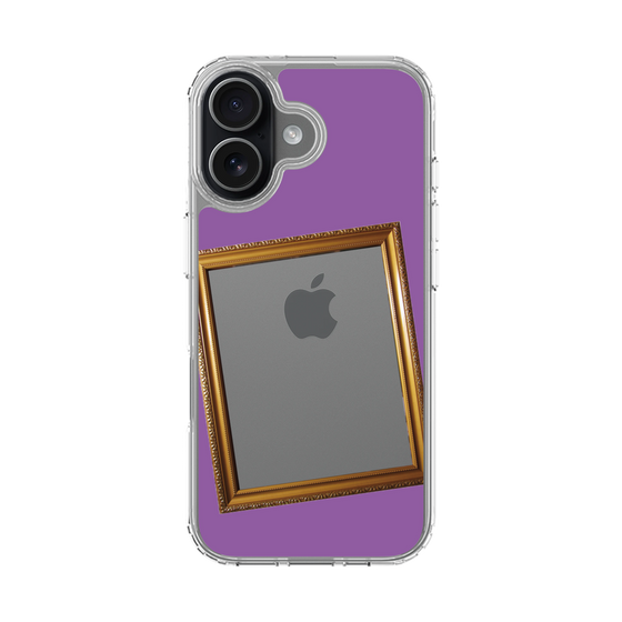 スリムプロテクションケース［ Photo Frame - Purple ］
