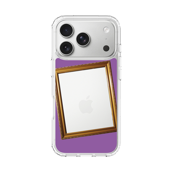 スリムプロテクションケース［ Photo Frame - Purple ］