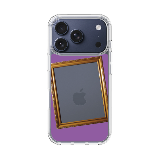スリムプロテクションケース［ Photo Frame - Purple ］