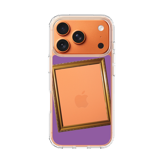 スリムプロテクションケース［ Photo Frame - Purple ］