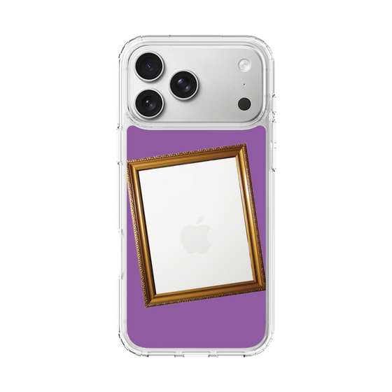 スリムプロテクションケース［ Photo Frame - Purple ］