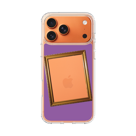 スリムプロテクションケース［ Photo Frame - Purple ］