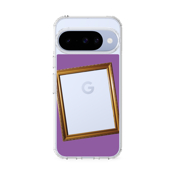 スリムプロテクションケース［ Photo Frame - Purple ］
