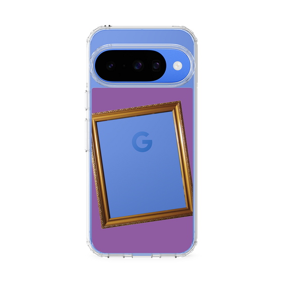 スリムプロテクションケース［ Photo Frame - Purple ］