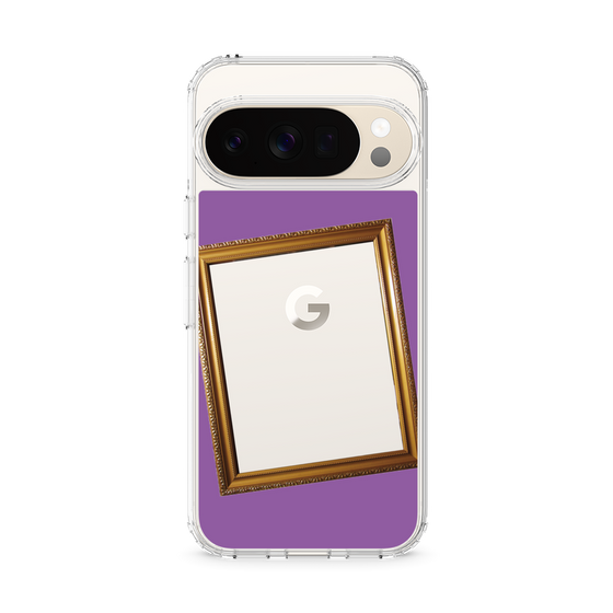 スリムプロテクションケース［ Photo Frame - Purple ］