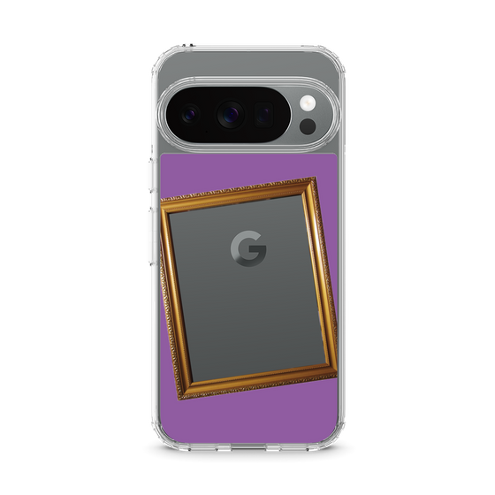 スリムプロテクションケース［ Photo Frame - Purple ］