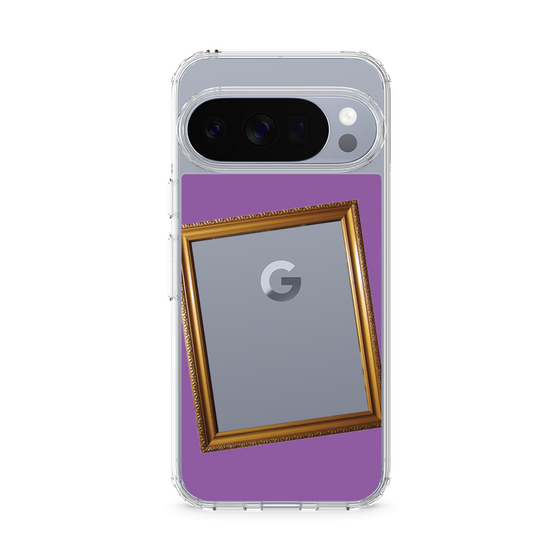 スリムプロテクションケース［ Photo Frame - Purple ］