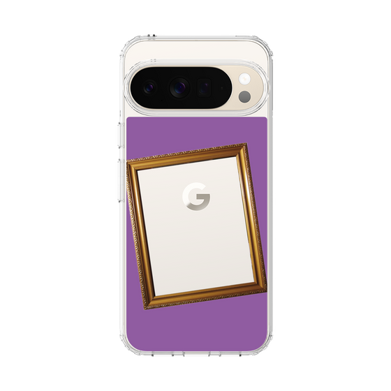 スリムプロテクションケース［ Photo Frame - Purple ］