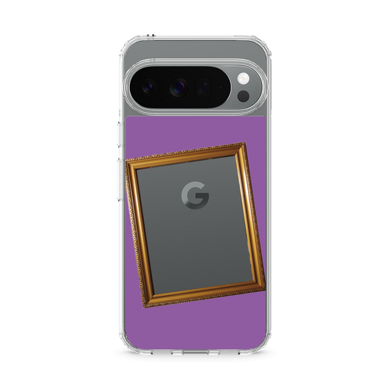 スリムプロテクションケース［ Photo Frame - Purple ］