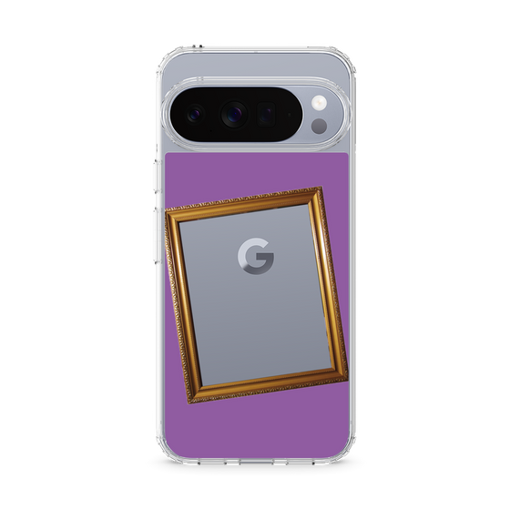 スリムプロテクションケース［ Photo Frame - Purple ］
