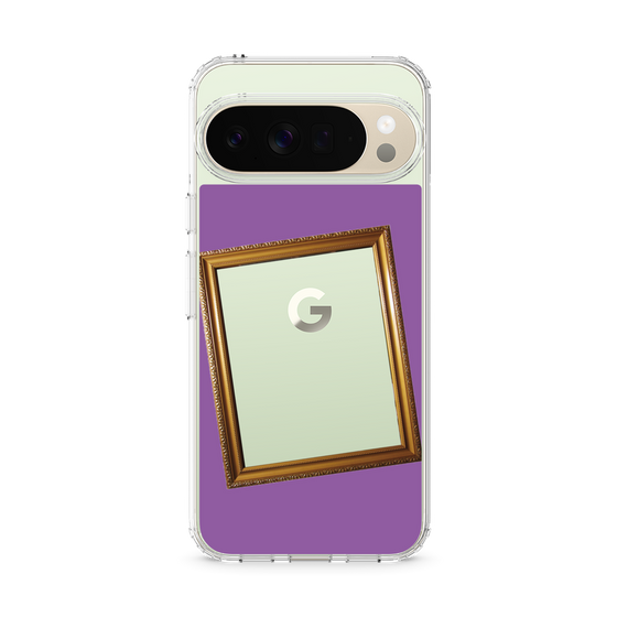 スリムプロテクションケース［ Photo Frame - Purple ］