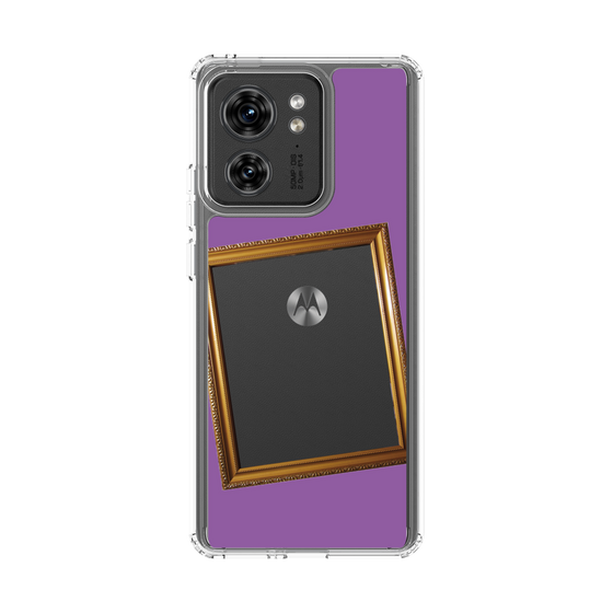 スリムプロテクションケース［ Photo Frame - Purple ］