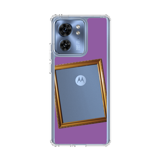 スリムプロテクションケース［ Photo Frame - Purple ］