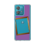 スリムプロテクションケース［ Photo Frame - Purple ］