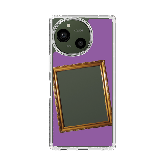 スリムプロテクションケース［ Photo Frame - Purple ］
