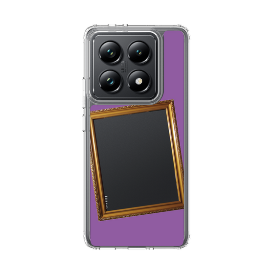 スリムプロテクションケース［ Photo Frame - Purple ］