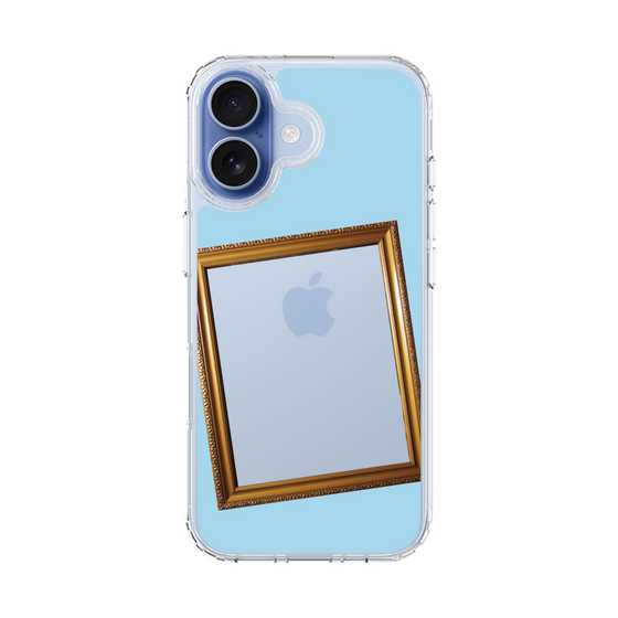 スリムプロテクションケース［ Photo Frame - Light Blue ］