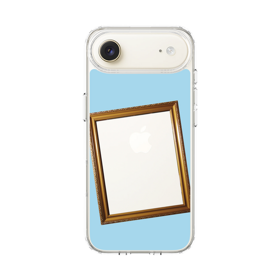 スリムプロテクションケース［ Photo Frame - Light Blue ］