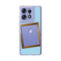 スリムプロテクションケース［ Photo Frame - Light Blue ］
