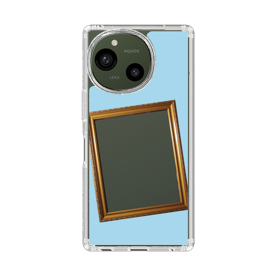 スリムプロテクションケース［ Photo Frame - Light Blue ］