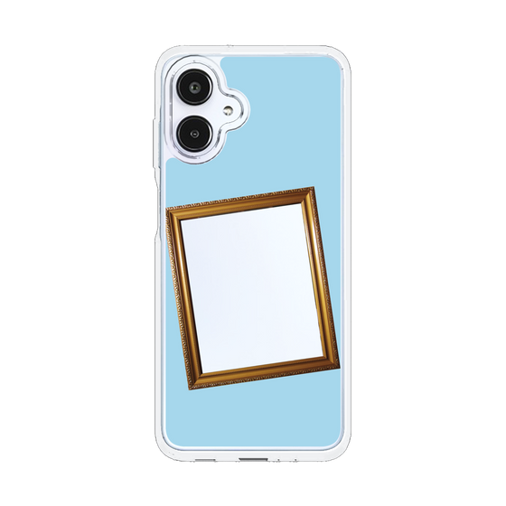 スリムプロテクションケース［ Photo Frame - Light Blue ］