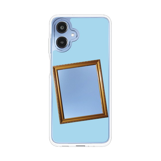 スリムプロテクションケース［ Photo Frame - Light Blue ］