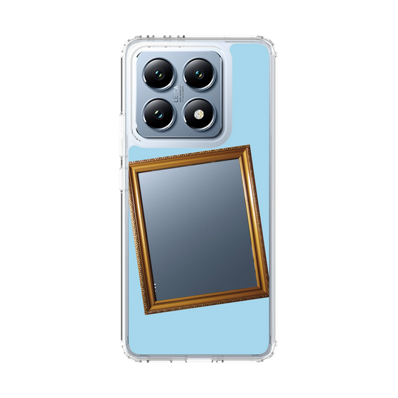 スリムプロテクションケース［ Photo Frame - Light Blue ］