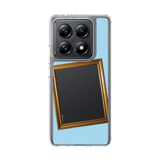 スリムプロテクションケース［ Photo Frame - Light Blue ］