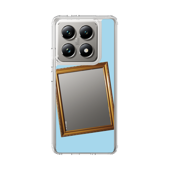 スリムプロテクションケース［ Photo Frame - Light Blue ］