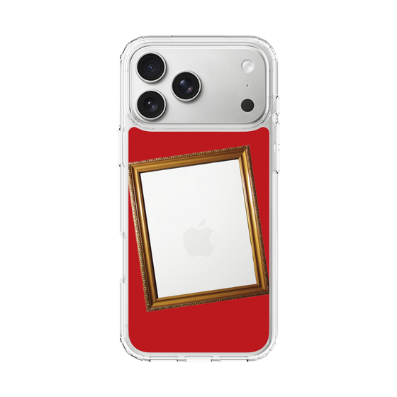 スリムプロテクションケース［ Photo Frame - Red ］