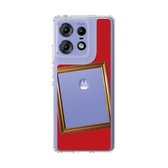 スリムプロテクションケース［ Photo Frame - Red ］