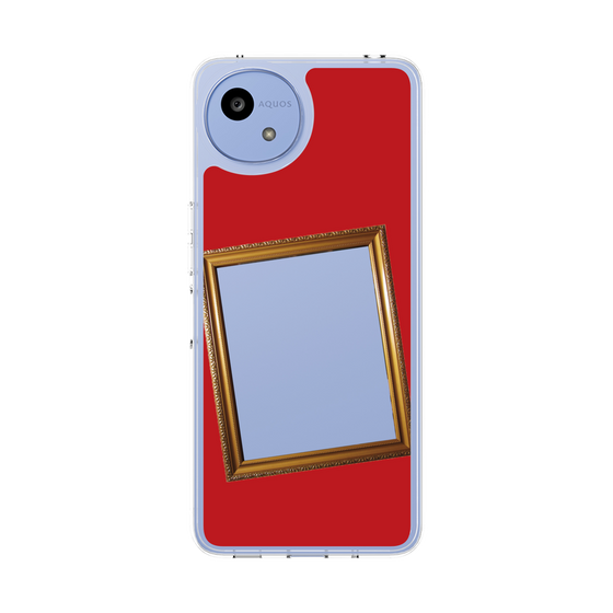 スリムプロテクションケース［ Photo Frame - Red ］