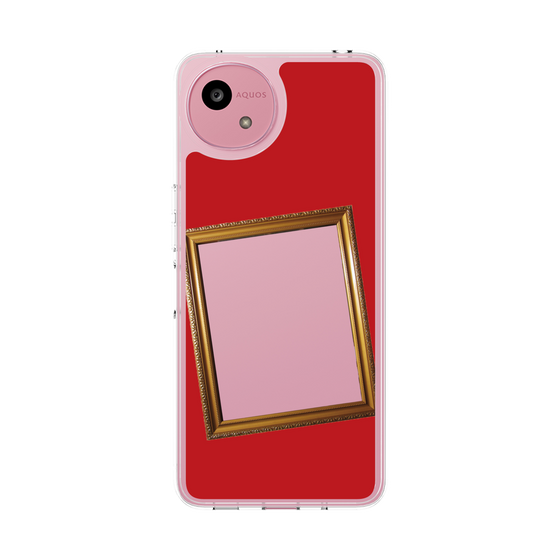 スリムプロテクションケース［ Photo Frame - Red ］