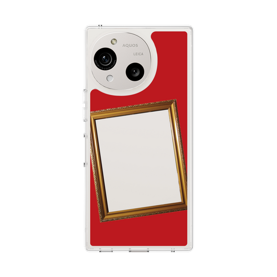 スリムプロテクションケース［ Photo Frame - Red ］