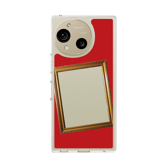 スリムプロテクションケース［ Photo Frame - Red ］