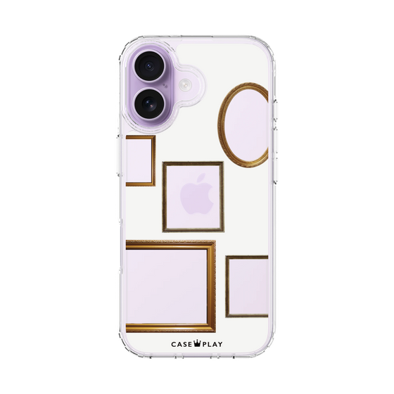 スリムプロテクションケース［ Photo Frames - White ］