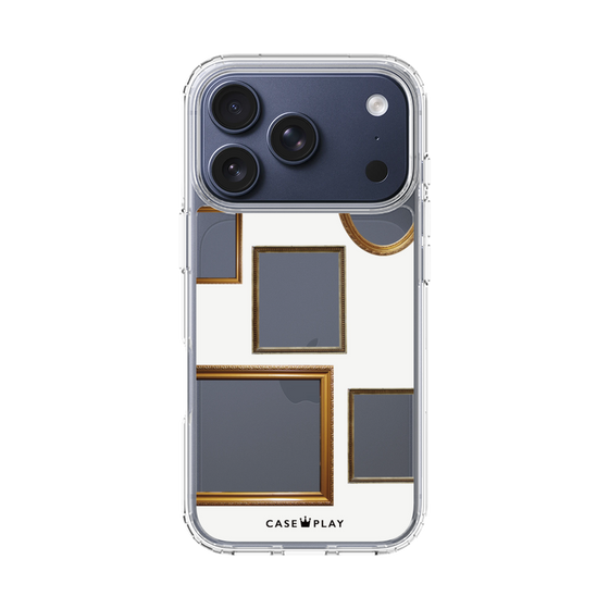 スリムプロテクションケース［ Photo Frames - White ］