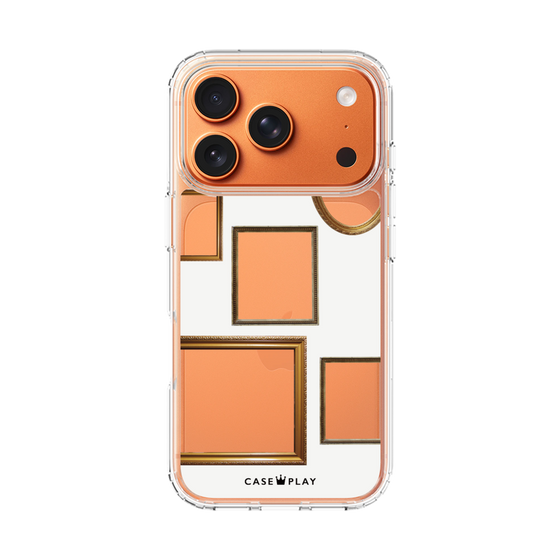 スリムプロテクションケース［ Photo Frames - White ］