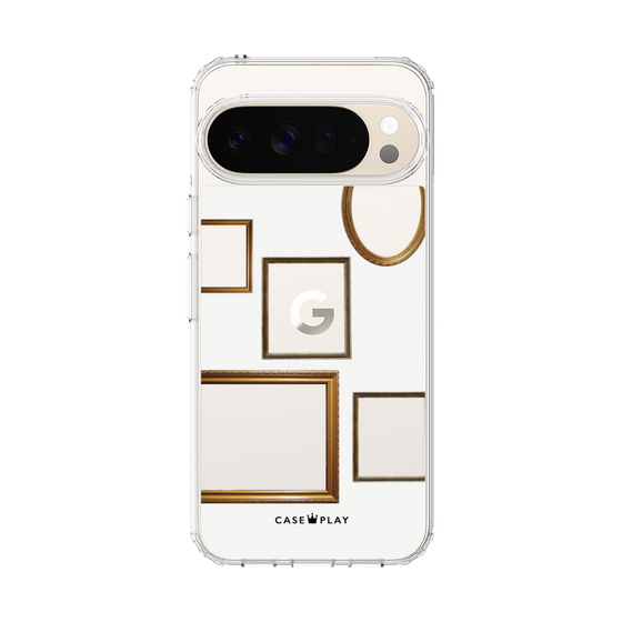 スリムプロテクションケース［ Photo Frames - White ］