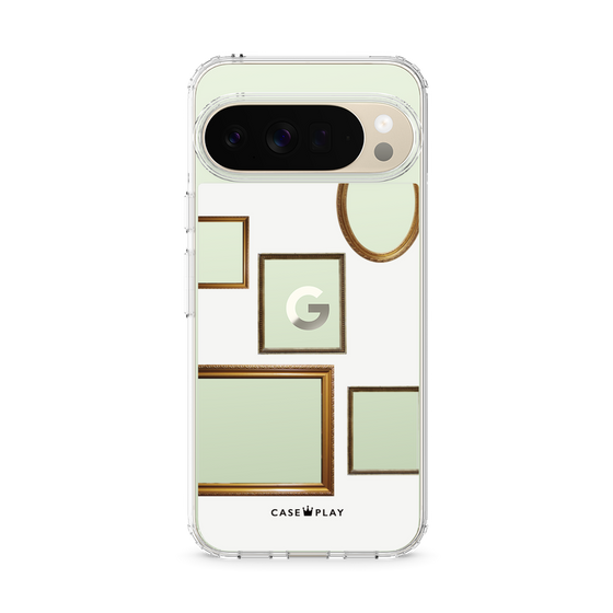 スリムプロテクションケース［ Photo Frames - White ］