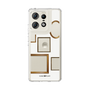 スリムプロテクションケース［ Photo Frames - White ］