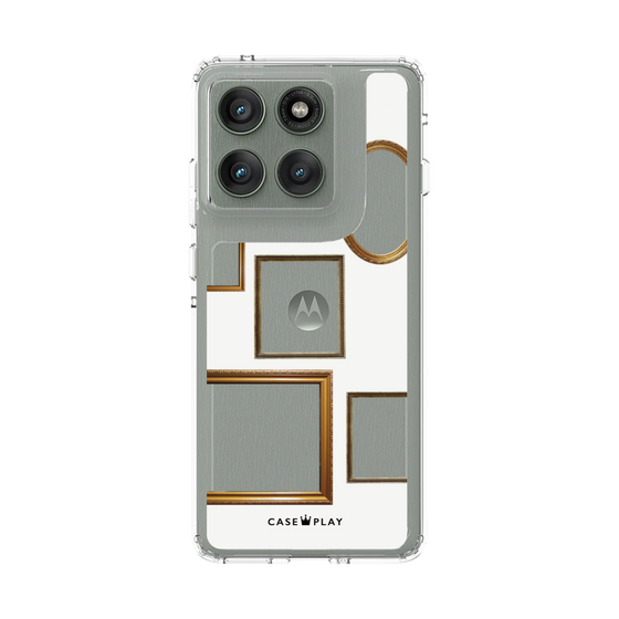 スリムプロテクションケース［ Photo Frames - White ］