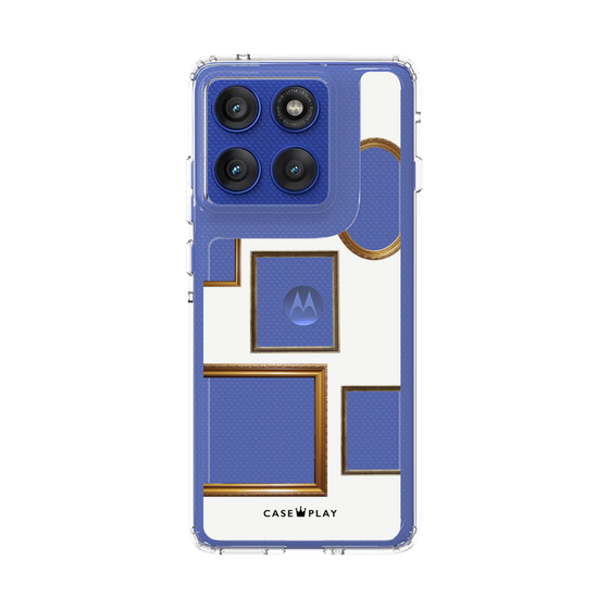 スリムプロテクションケース［ Photo Frames - White ］