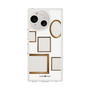 スリムプロテクションケース［ Photo Frames - White ］