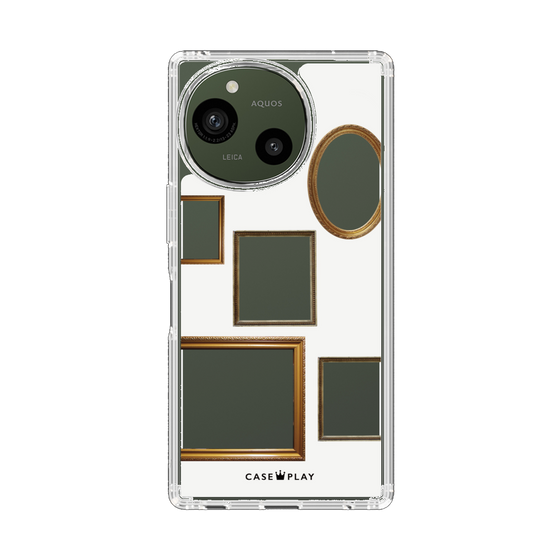 スリムプロテクションケース［ Photo Frames - White ］