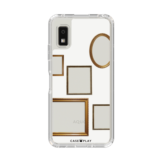 スリムプロテクションケース［ Photo Frames - White ］