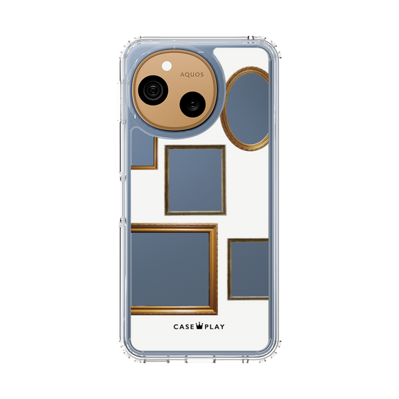 スリムプロテクションケース［ Photo Frames - White ］